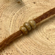 Load image into Gallery viewer, wood effect dreadlock beads on dreadlock