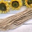 Load image into Gallery viewer, golden blonde dreadlock extensions