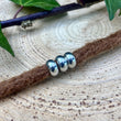 Load image into Gallery viewer, metal dreadlock rings on dread