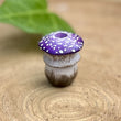 Load image into Gallery viewer, Purple mushroom dreadlock bead