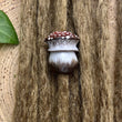 Load image into Gallery viewer, dreadlock bead red mushroom dreadlocks