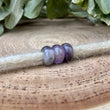 Load image into Gallery viewer, Amethyst dreadlock beads on dreadlock