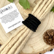 Load image into Gallery viewer, Black Felt Spiralock