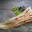 Load image into Gallery viewer, Bleach Blonde Human Hair Dreadlock Extensions - made to order
