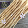 Load image into Gallery viewer, Bleach Blonde Human Hair Dreadlock Extensions - made to order