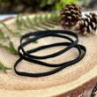 Load image into Gallery viewer, Extra large stretchy elastics for dreadlocks in black