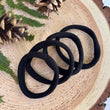 Load image into Gallery viewer, large black stretchy dread ties