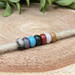 Load image into Gallery viewer, mixed gemstones on dreadlock