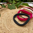 Load image into Gallery viewer, pink, grey, cream dread elastics