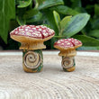 Load image into Gallery viewer, Red mushroom dreadlock bead
