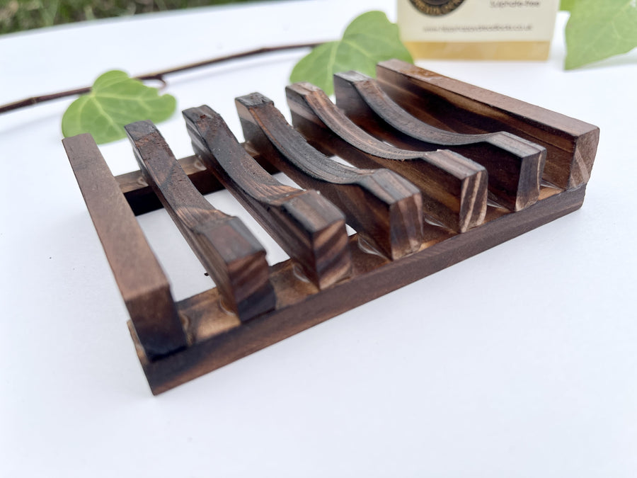 bamboo soap dish