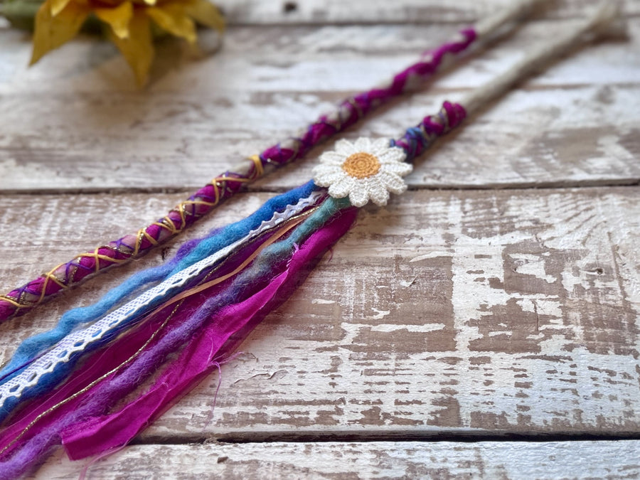 dreadlocks and daisies