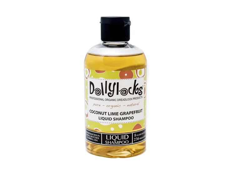 dollylocks dreadlock shampoo. coconut, lime, graprefruit