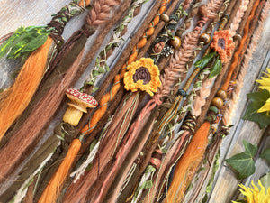 dreadlock and braids autumn style