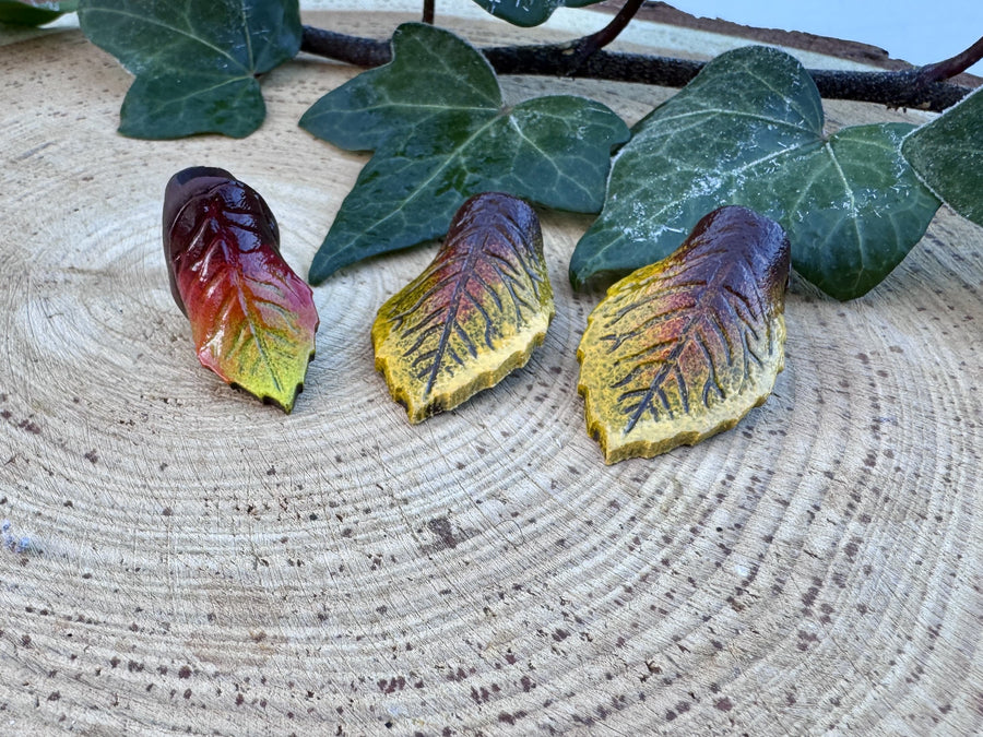 Leaf dreadlock beads