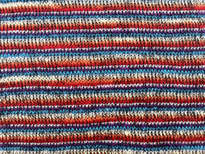 blue, red and white dread band